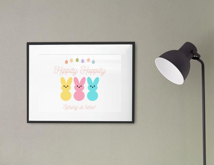 Easter Art Prints - Eggs and Bunnies