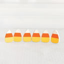 Candy Corn Chunky Wood Refrigerator Magnets