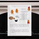 Gingerbread Recipe Kitchen Towels - Cotton Tea Towels for all Occasions