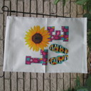 Love Home & Garden Welcome Flag