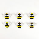 Bumblebees Chunky Wood Refrigerator Magnets