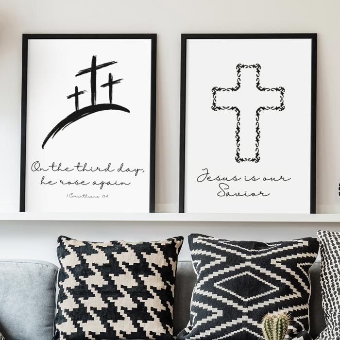 Faith Based Art Prints - Unframed