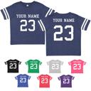  Personalized Football Jersey for Kids with Front & Back Printing