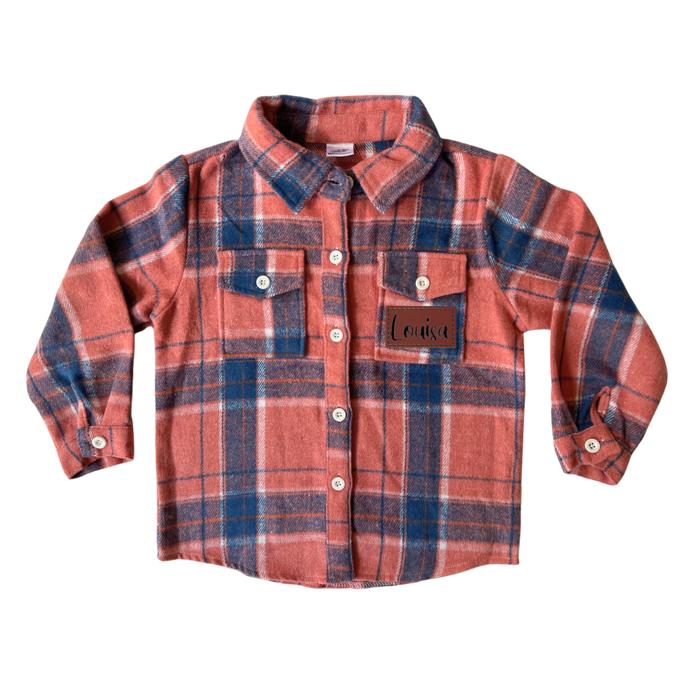 Personalized Cozy Soft Flannels for Babies - Thick, Warm, & Snuggly Jacket 