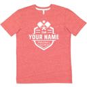 XXL Red Pickleball Personalized Graphic Team Club Unisex T-Shirt