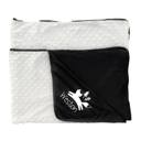 Black Fox Personalized Silky Soft Minky Baby Blanket