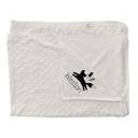 White Fox Personalized Silky Soft Minky Baby Blanket