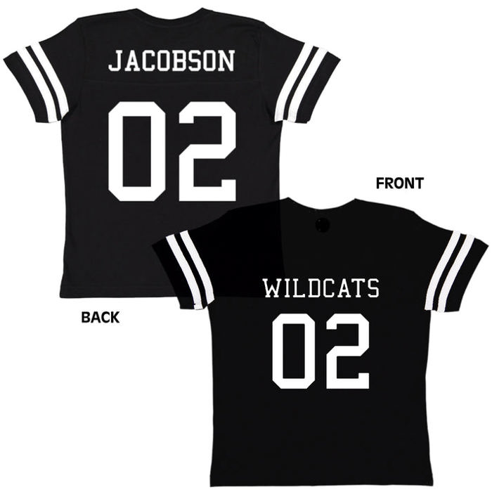 Personalized Football Jersey for Toddlers with Front & Back Printing