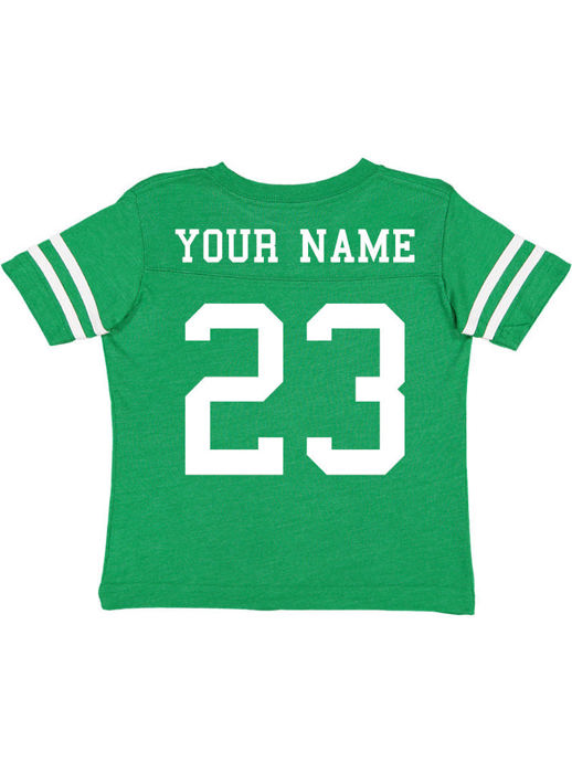 Personalized Football Jersey for Kids with Front & Back Printing