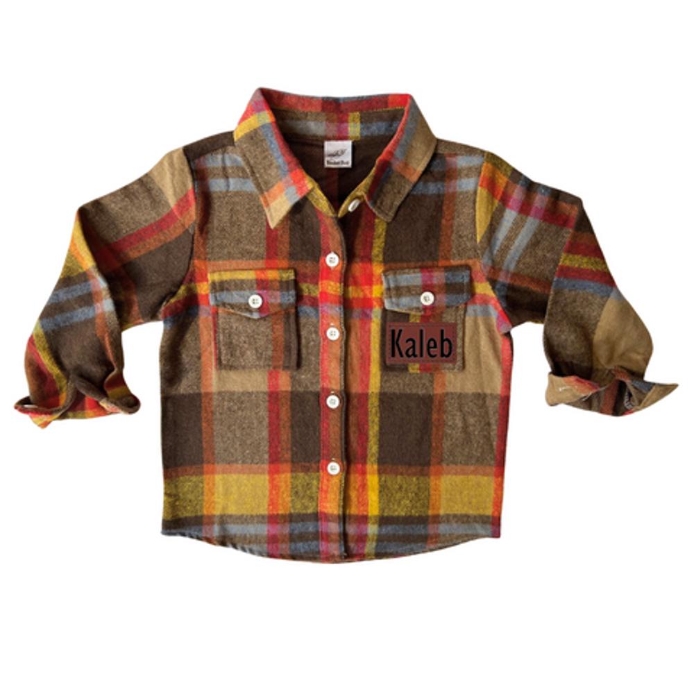 Personalized Cozy Soft Flannels for Babies - Thick, Warm, & Snuggly Jacket 