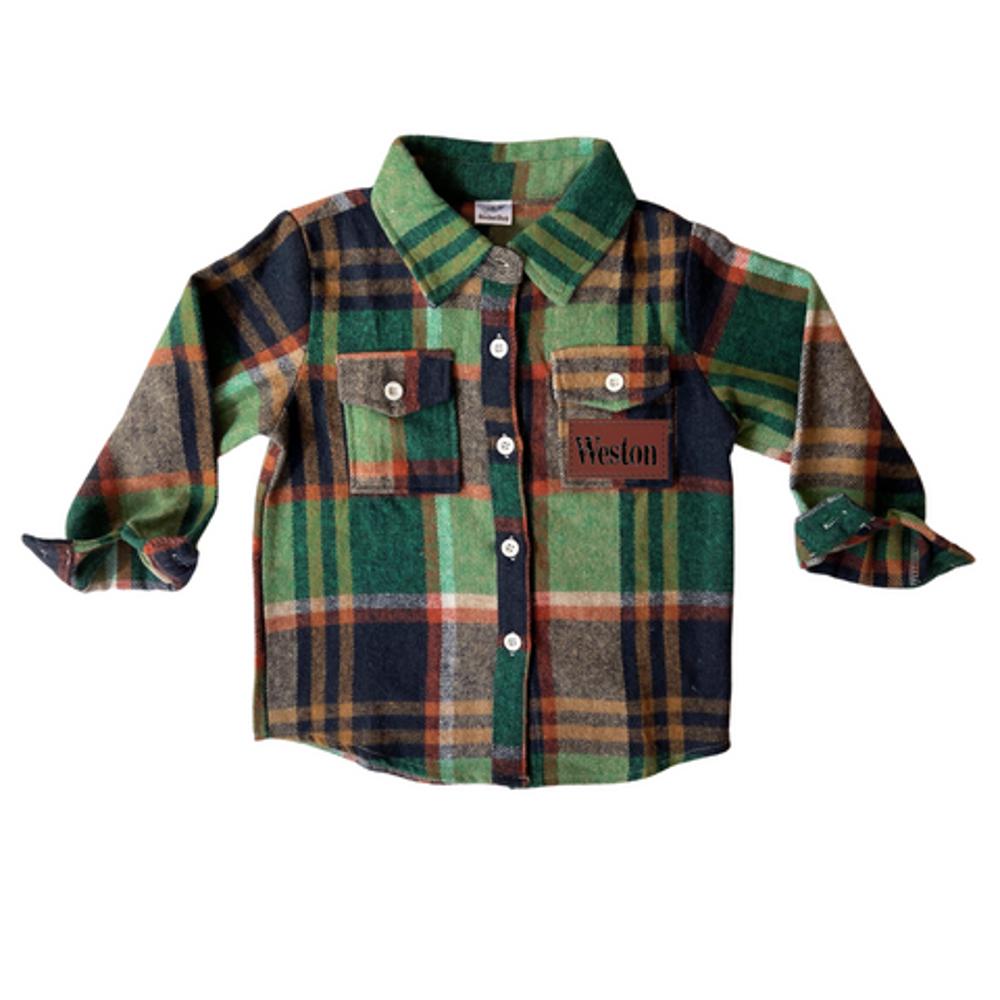 Personalized Cozy Soft Flannels for Babies - Thick, Warm, & Snuggly Jacket 