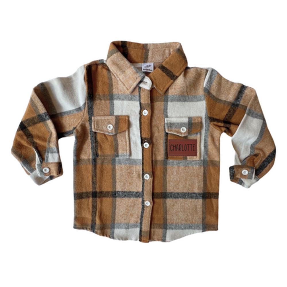 Personalized Cozy Soft Flannels for Babies - Thick, Warm, & Snuggly Jacket 