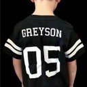  Personalized Football Jersey for Kids with Front & Back Printing