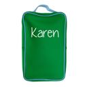 Green Personalized Pickleball Paddle Bags - Racket Cover for Two Paddles