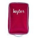 Red Personalized Pickleball Paddle Bags - Racket Cover for Two Paddles