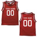 2T Orange Custom Sleeveless Basketball Sport Jersey for Toddlers - Personalized with Name & Number