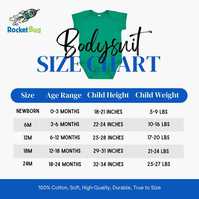 Personalized Football Jersey Bodysuit for Babies with Front & Back Printing