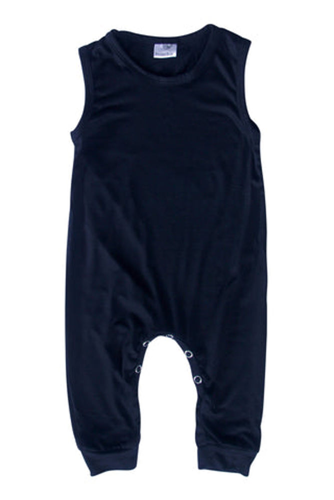 Silky Soft Sleeveless Baby Romper for Boys and Girls