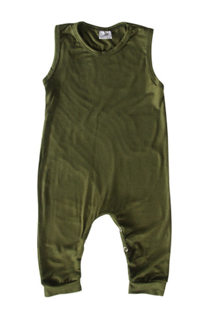 Silky Soft Sleeveless Baby Romper for Boys and Girls