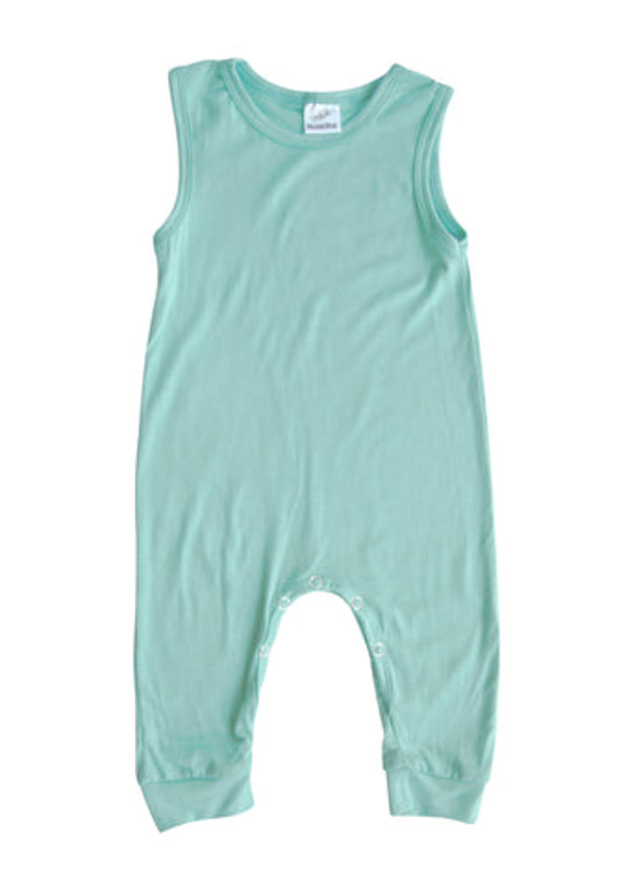 Silky Soft Sleeveless Baby Romper for Boys and Girls