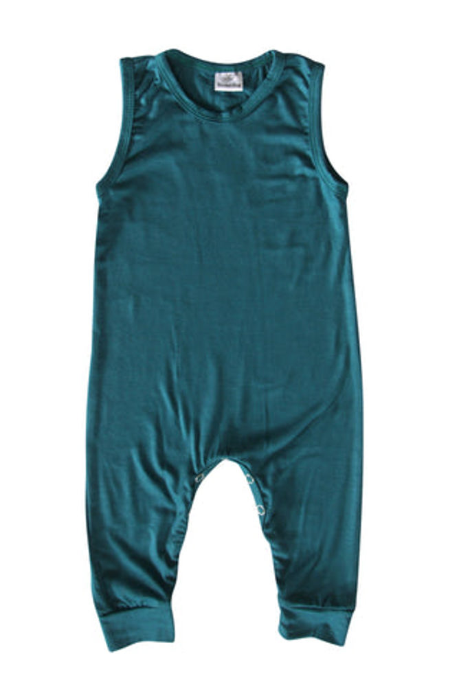 Silky Soft Sleeveless Baby Romper for Boys and Girls