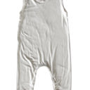 12M Off White Silky Soft Sleeveless Baby Romper for Boys and Girls