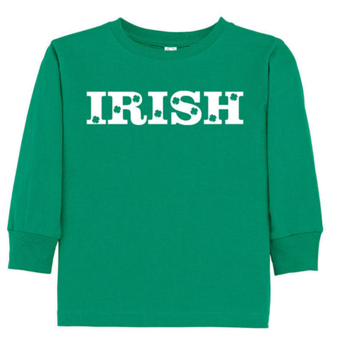 St Patrick's Day Graphic Toddler Tee | Short or Long Sleeve