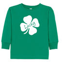 3T Long Sleeve Lucky St Patrick's Day Graphic Toddler Tee | Short or Long Sleeve