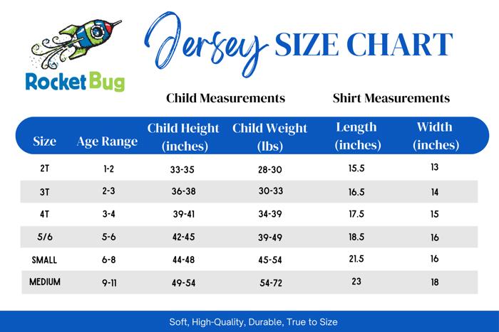 Personalized Football Jersey for Kids with Front & Back Printing