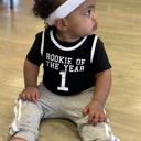  Custom Sleeveless Basketball Sport Jersey for Babies - Personalized with Name & Number