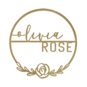 15" - Rose Gold Powder Coat Mountain Rose Sign Collection - Circle Sign with First and Last Name