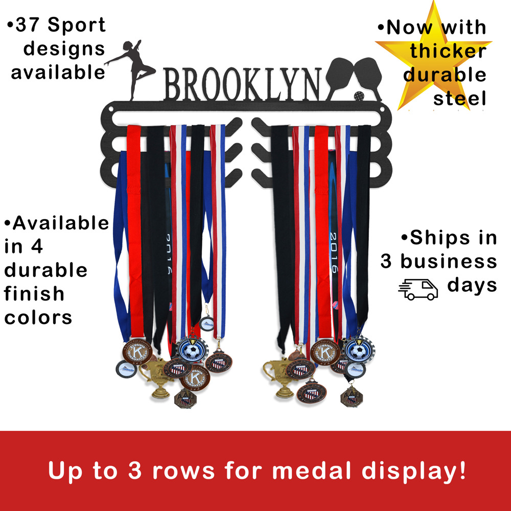 Medal Holder - 30+ Styles - Medal Hanger Holder Display Rack for Awards or Ribbons