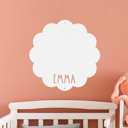 Circle 15 inch - White Powder Coat Dream Magnet Board - Magnetic Boards for Walls Personalized Vision Board for Office and Home
