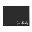 Rectangular 12 inch - Black Powder Coat Dream Magnet Board - Magnetic Boards for Walls Personalized Vision Board for Office and Home