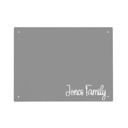 Rectangular 12 inch - Raw Steel (can rust) Dream Magnet Board - Magnetic Boards for Walls Personalized Vision Board for Office and Home