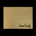 Rectangular 12 inch - Gold Powder Coat Dream Magnet Board - Magnetic Boards for Walls Personalized Vision Board for Office and Home