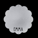Circle 12 inch - Silver Powder Coat Dream Magnet Board - Magnetic Boards for Walls Personalized Vision Board for Office and Home