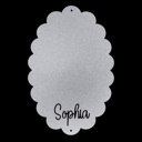 Oval 12 inch - Silver Powder Coat Dream Magnet Board - Magnetic Boards for Walls Personalized Vision Board for Office and Home