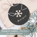  Keepsake Name Disc Ornament - 5 pack
