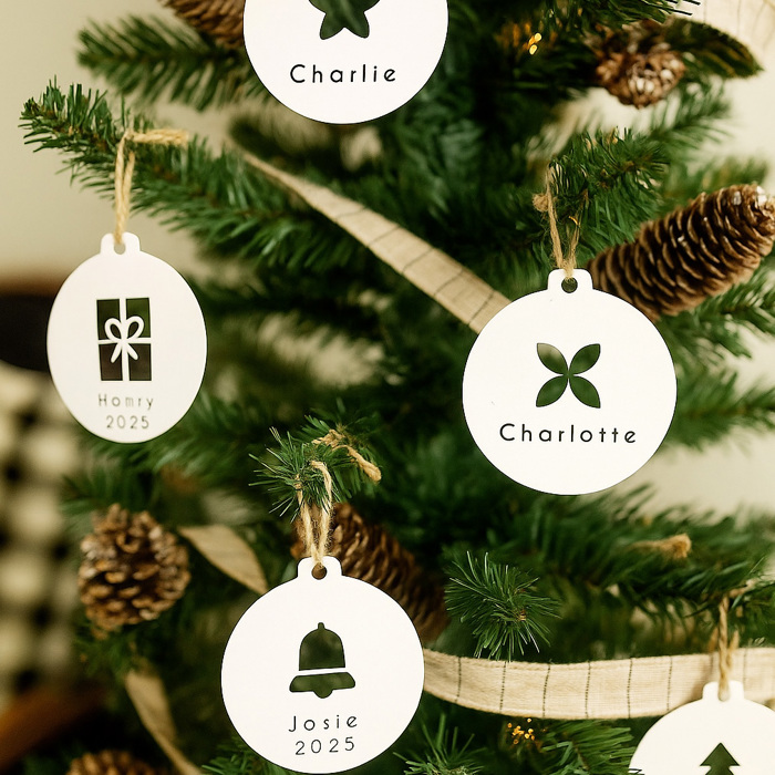 Keepsake Name Disc Ornament - 5 pack