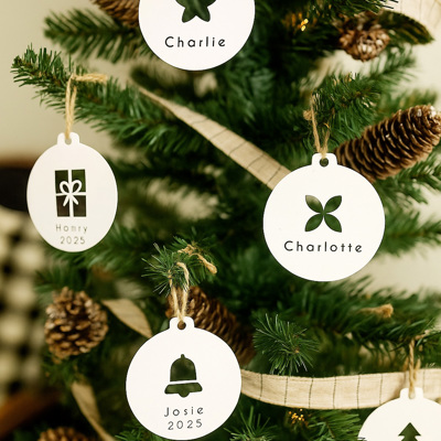 Keepsake Name Disc Ornament - 5 pack