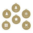  Keepsake Name Disc Ornament - 5 pack