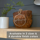  Minimalist Custom Ornaments - 5 Pack