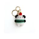  Crochet Animal Keychain Charm, Amigurumi Keychain, Cute Plush Bag Charms, Backpack Charm Gift for Her