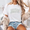  Bride Comfort Colors T shirt, Retro Bachelorette Party Shirt, Wedding Shirt, Bridal Party Shirt, Gift for Bride-to-Be, Custom Text Color Bride Shirt,  Bachelorette Gift
