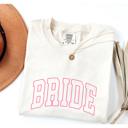  Bride Comfort Colors T shirt, Retro Bachelorette Party Shirt, Wedding Shirt, Bridal Party Shirt, Gift for Bride-to-Be, Custom Text Color Bride Shirt,  Bachelorette Gift