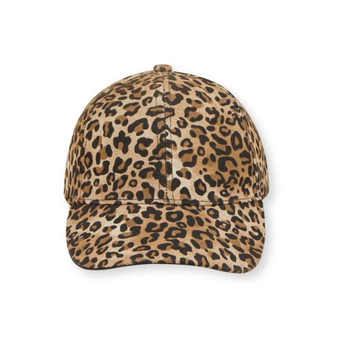 Leopard Print Baseball Cap – Trendy Animal Print Hat for Women, Adjustable Casual Streetwear Cap, Y2K Style, Fall Outfit Accessory