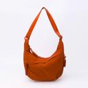  Casual Crossbody Shoulder Bag, Dumpling Bag with Pockets, Adjustable Strap Hobo Purse, Lightweight Everyday Travel Bag