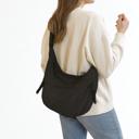  Casual Crossbody Shoulder Bag, Dumpling Bag with Pockets, Adjustable Strap Hobo Purse, Lightweight Everyday Travel Bag
