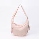  Casual Crossbody Shoulder Bag, Dumpling Bag with Pockets, Adjustable Strap Hobo Purse, Lightweight Everyday Travel Bag